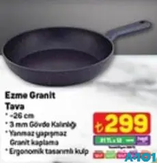 VİVALDİ EZME GRANİT TAVA 26 CM VİVALDİ EZME GRANİT TAVA 26 CM
